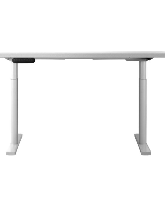 Electric Standing Desk 120cm Height Adjustable Sit Stand Desks Table White