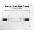 Electric Standing Desk 120cm Height Adjustable Sit Stand Desks Table White Electric Standing Desk 120cm Height Adjustable Sit Stand Desks Table White